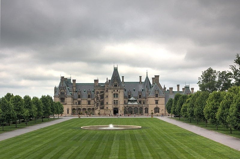 Romantic Biltmore Estate view for couples in Asheville NC