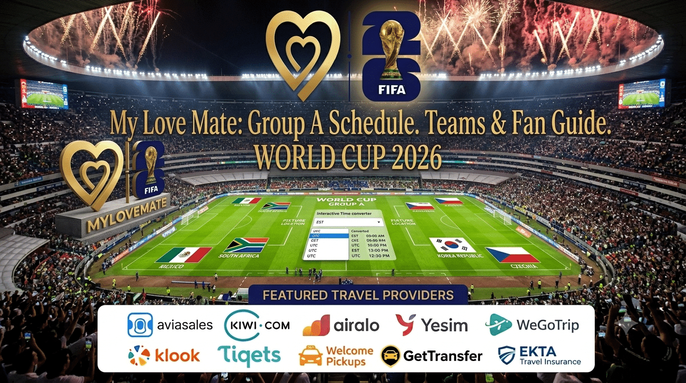 World Cup 2026 Group A schedule