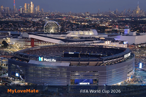 MetLife Stadium World Cup 2026 singles matchmaking New York